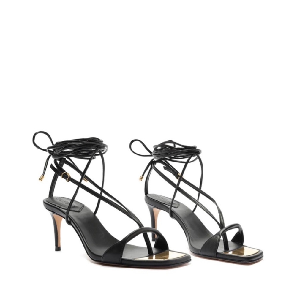 NWT Schutz Vikki Lo black sandal